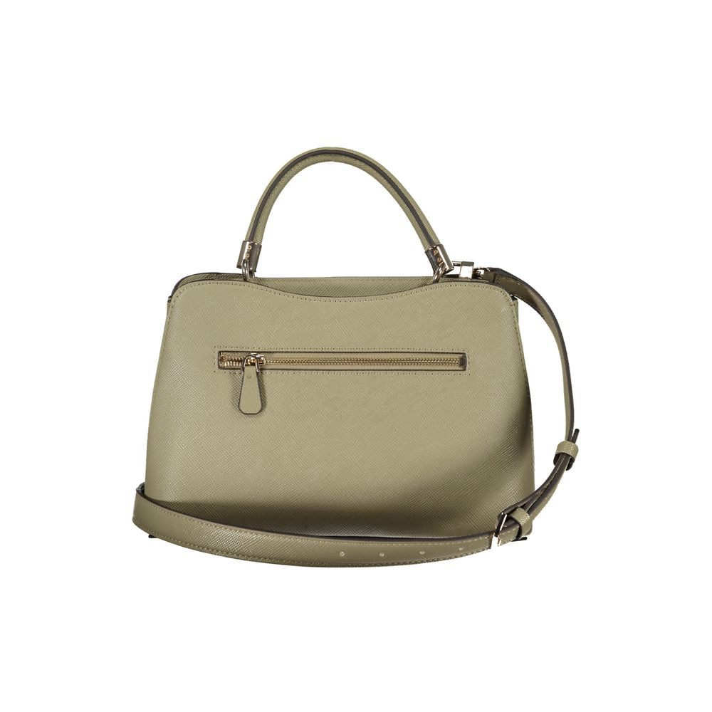 Guess Jeans – Grüne Polyethylen-Handtasche