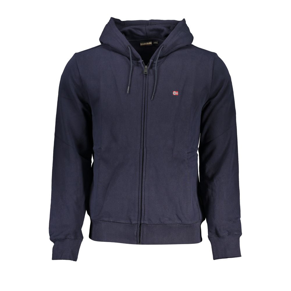 Blauer Baumwollpullover von Napapijri