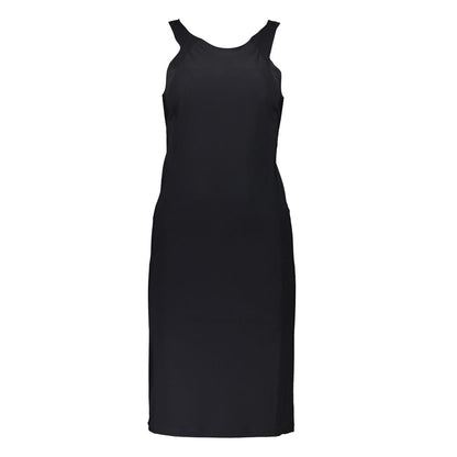Patrizia Pepe Schwarzes Elasthan-Kleid