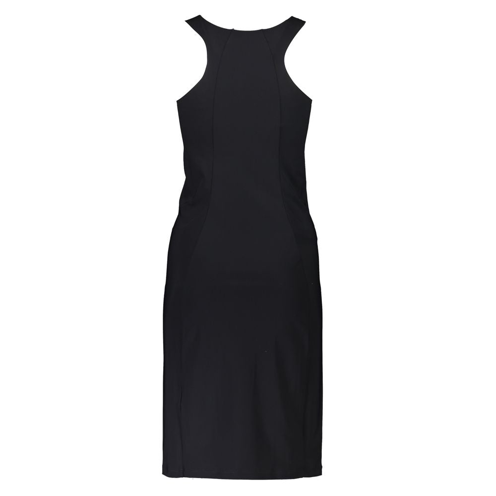 Patrizia Pepe Schwarzes Elasthan-Kleid