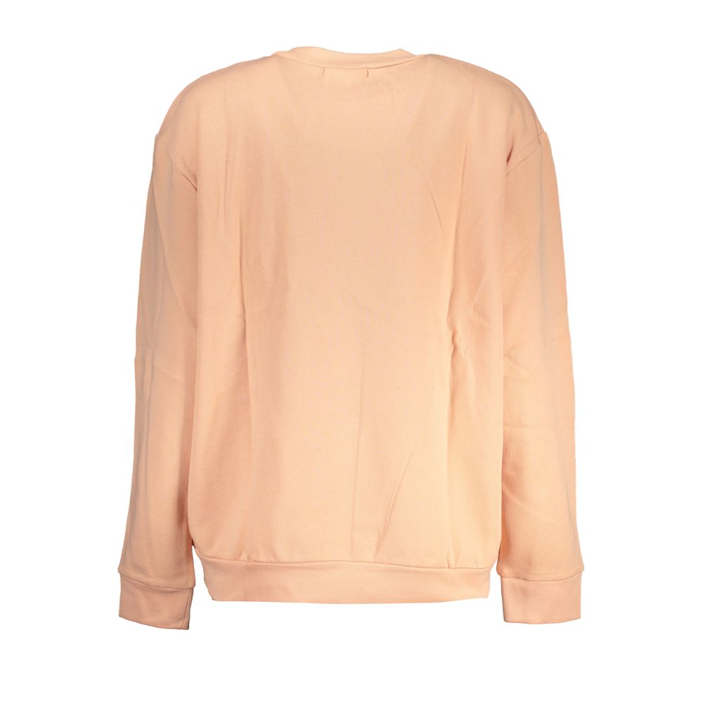 Rosa Baumwollpullover von Cavalli Class