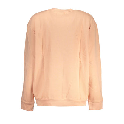 Rosa Baumwollpullover von Cavalli Class
