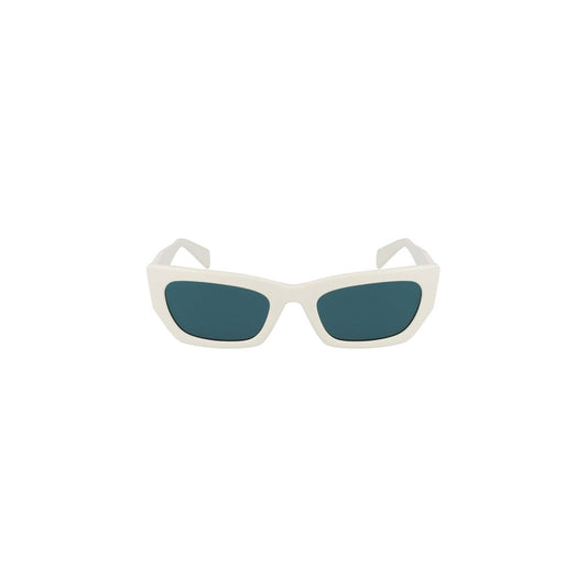 Liu Jo – Weiße Sonnenbrille mit Bio-Injektion