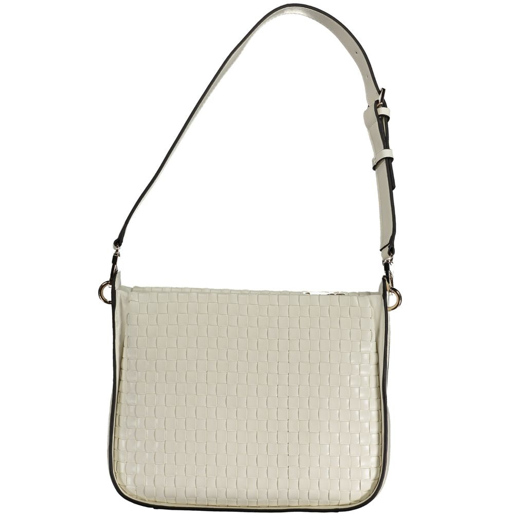 Guess Jeans – Weiße Polyethylen-Handtasche