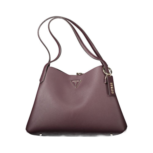 Guess Jeans – Lila Handtasche aus Polyethylen