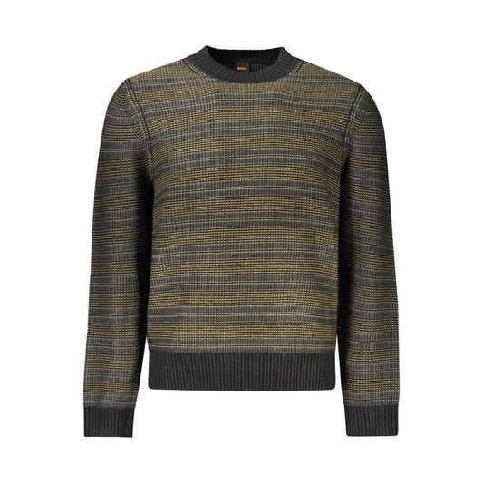 Hugo Boss Schwarzer Wollpullover