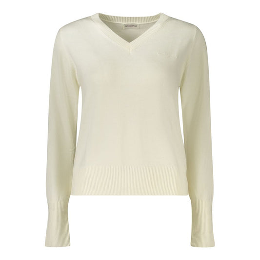 Guess Jeans – Weißer Wollpullover