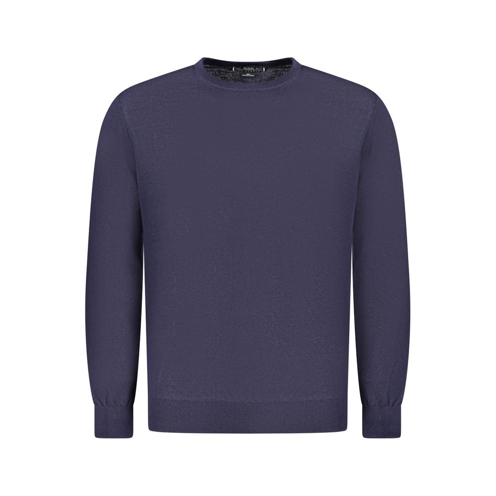 Guess Jeans – Blauer Wollpullover