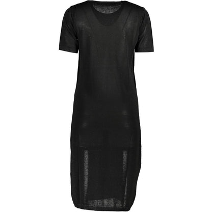 Schwarzes Viskosekleid der Cavalli Class