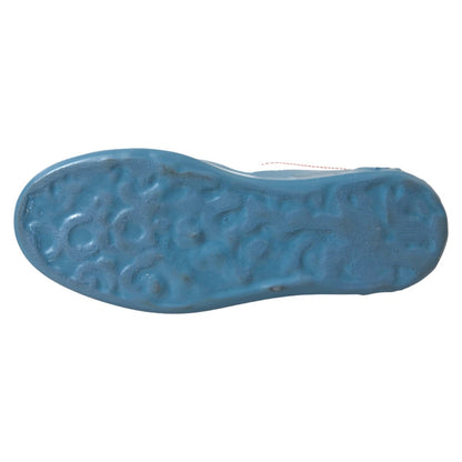 Dolce &amp; Gabbana Blue White Printed Portofino Melt Sneakers