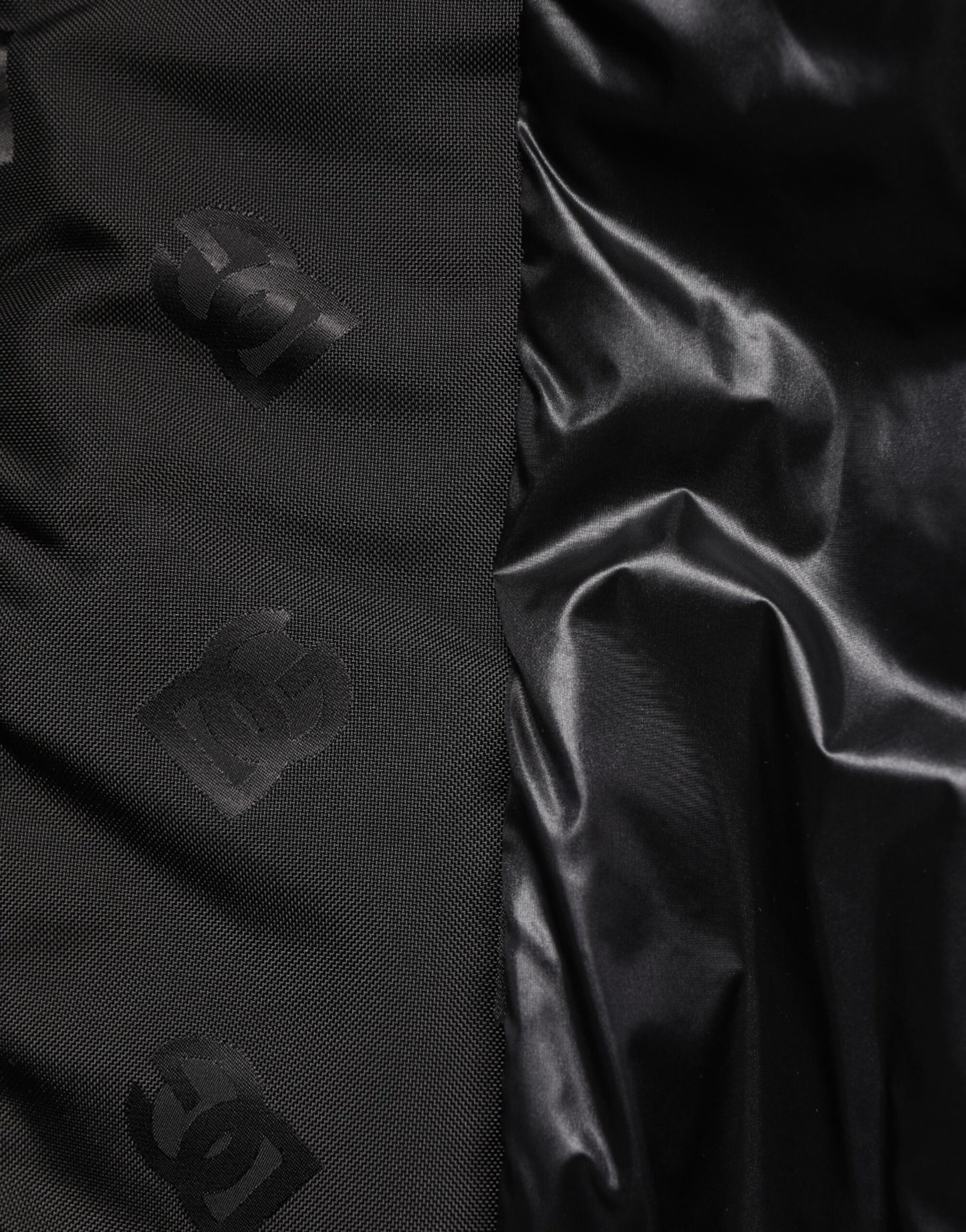 Dolce &amp; Gabbana – Schwarze Cargo-Windbreaker-Logo-Mania-Jacke