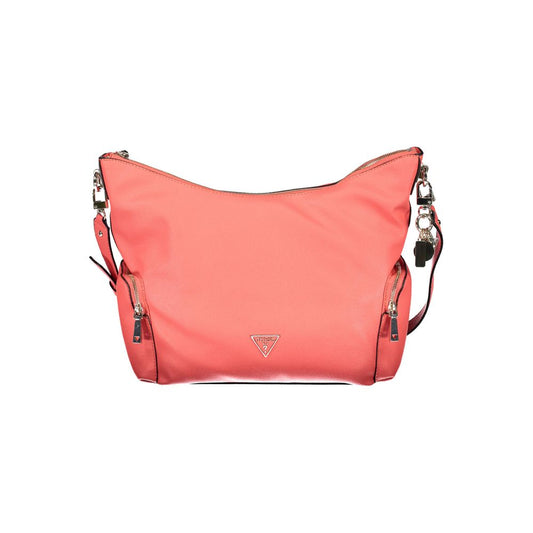 Guess Jeans – Handtasche aus Polyethylen in Rosa