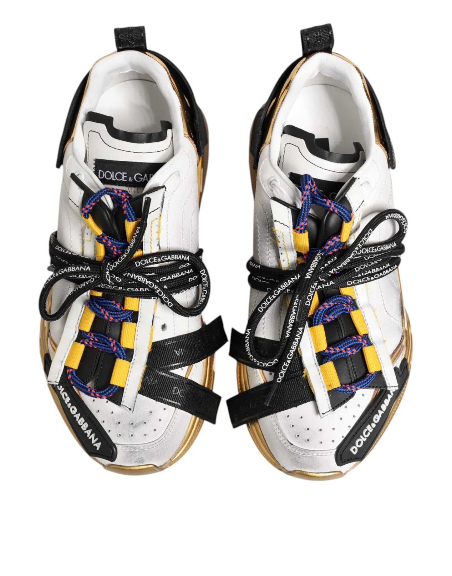 Dolce &amp; Gabbana Multicolor Daymaster Low Top Sneakers Shoes