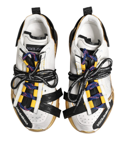 Dolce &amp; Gabbana Multicolor Daymaster Low Top Sneakers Shoes