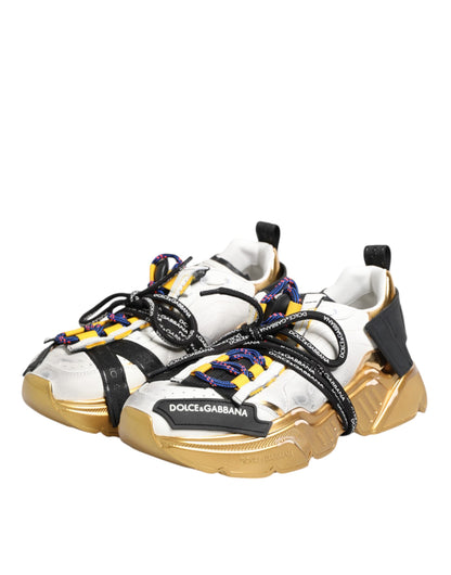 Dolce &amp; Gabbana Multicolor Daymaster Low Top Sneakers Shoes