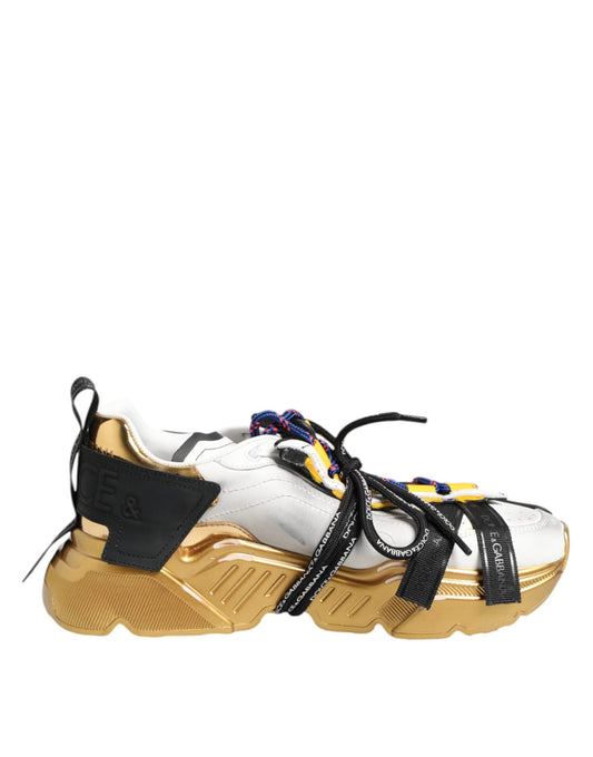 Dolce &amp; Gabbana Multicolor Daymaster Low Top Sneakers Shoes