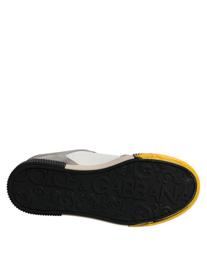 Dolce &amp; Gabbana Multicolor MIAMI Low Top Sneakers Shoes