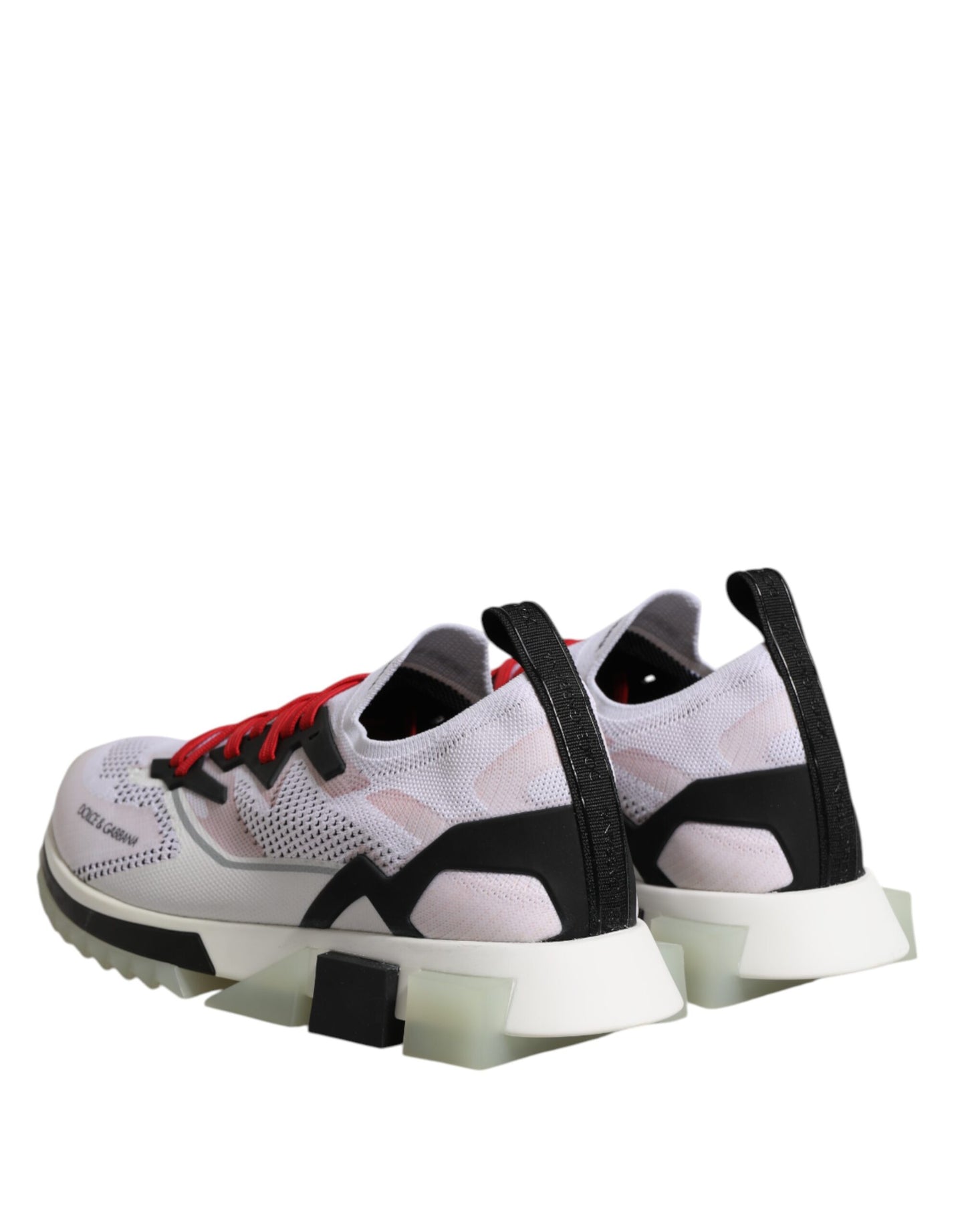 Dolce &amp; Gabbana White SORRENTO Sport Stretch Sneakers Shoes
