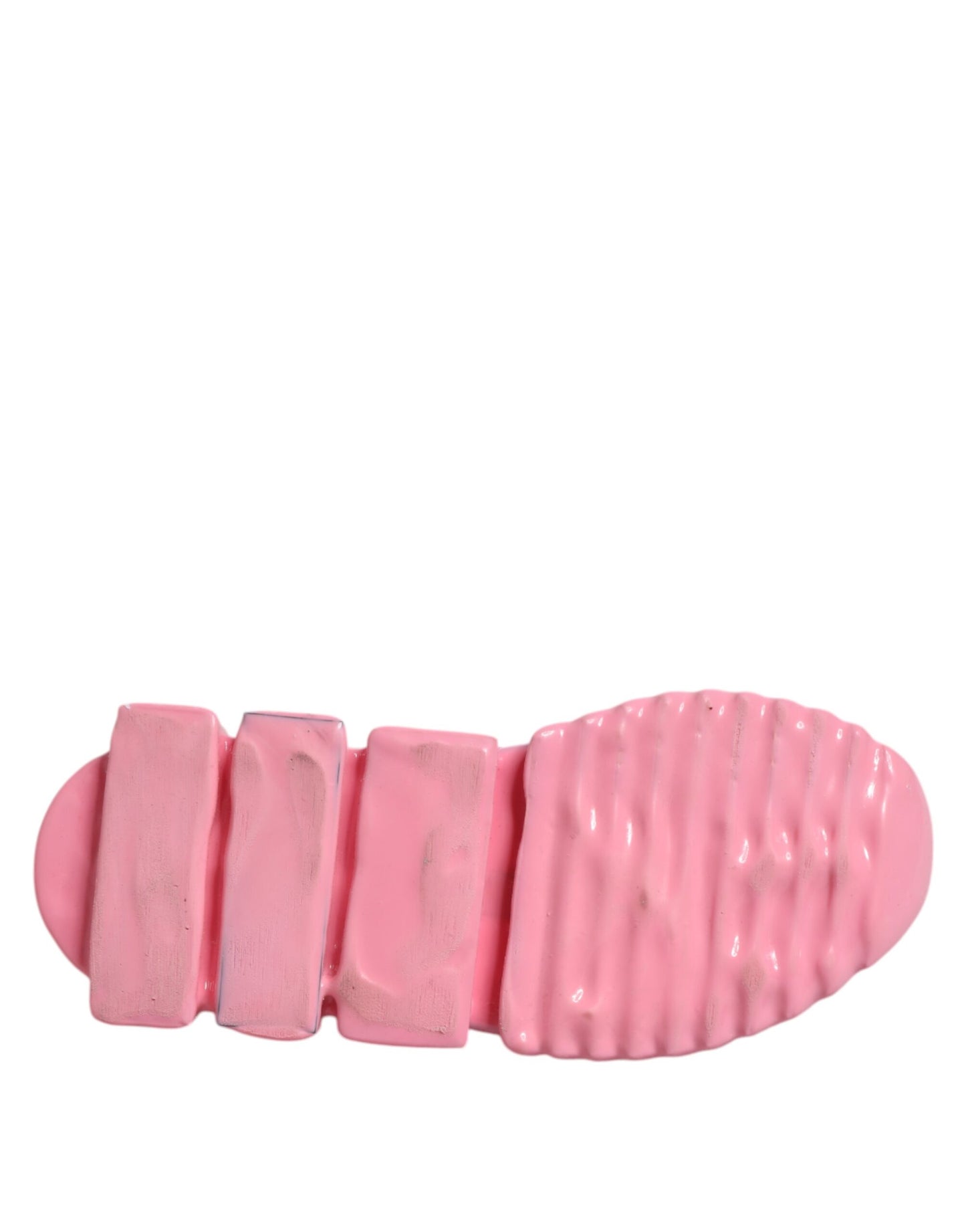 Dolce &amp; Gabbana Pink Sorrento Low Top Damen Sneakers Schuhe