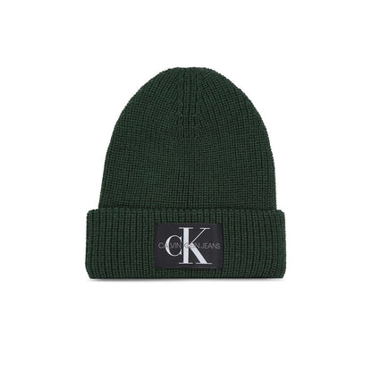 Calvin Klein Jeans – Grüne Baseballkappe aus Baumwolle