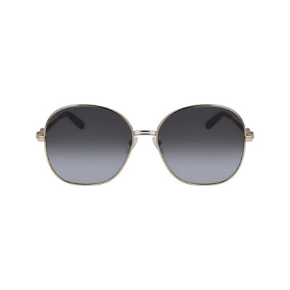 Salvatore Ferragamo – Sonnenbrille aus goldenem Metall