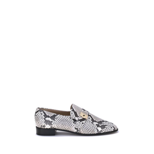 Ferragamo Loafer aus Leder mit Python-Print
