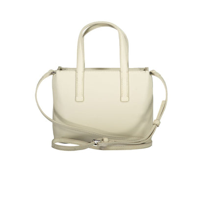 Calvin Klein Beige Polyester Handtasche