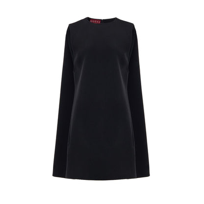 Schwarzes Wollkleid von Gucci