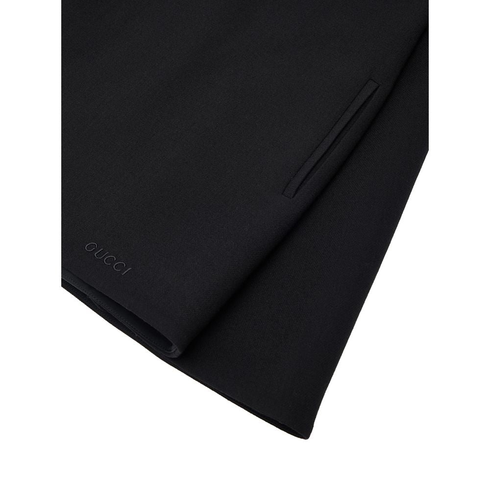 Schwarzes Wollkleid von Gucci