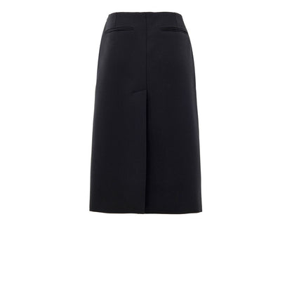 Schwarzer Wollrock von Gucci