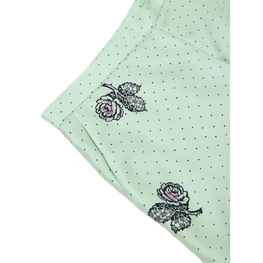 Grüne Seidenhose von Gucci
