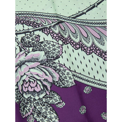 Grüne Seidenhose von Gucci