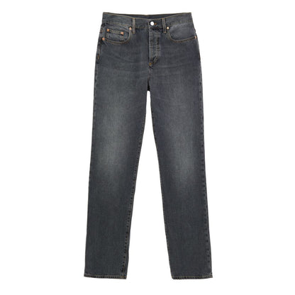 Gucci Graue Baumwolljeans