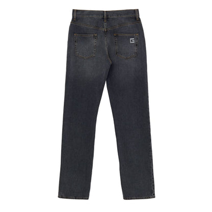 Gucci Graue Baumwolljeans
