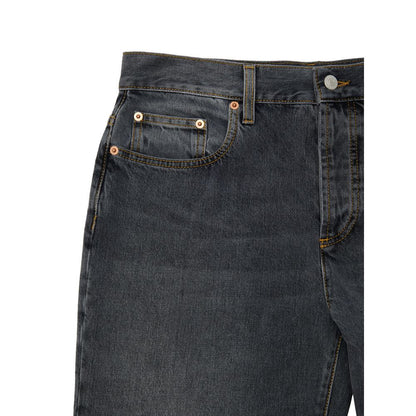 Gucci Graue Baumwolljeans