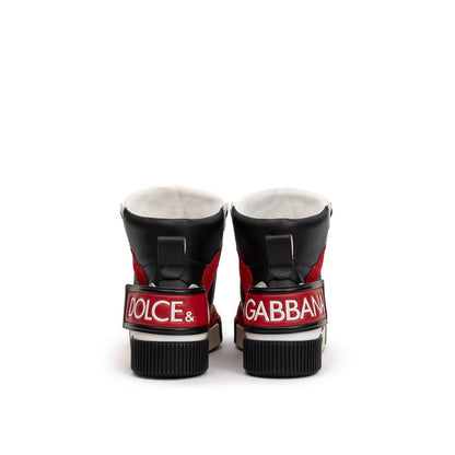 Dolce &amp; Gabbana Bicolor Leather High Top