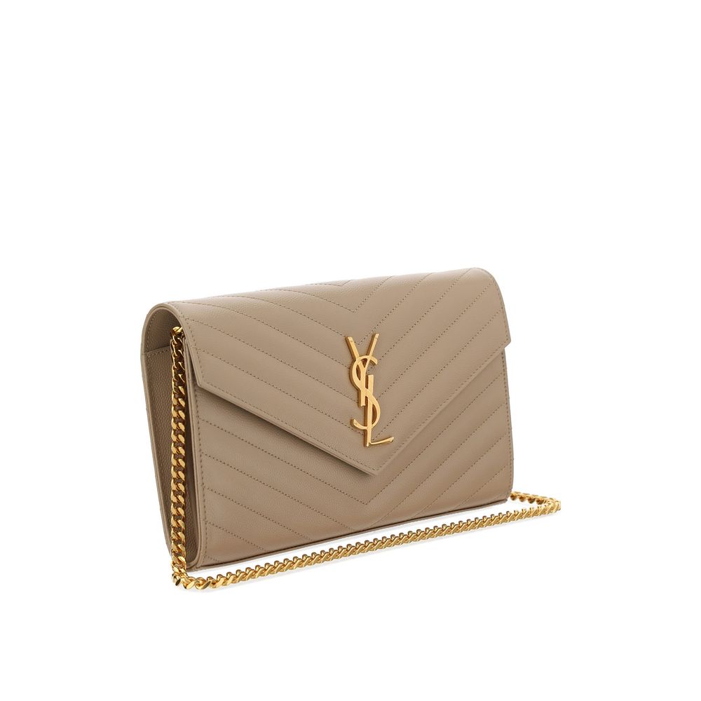 Saint Laurent Schultertasche mit Logo