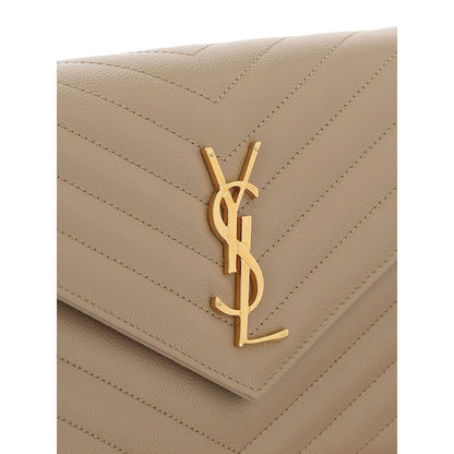 Saint Laurent Schultertasche mit Logo