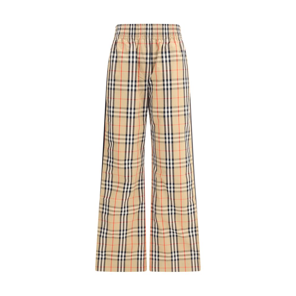 Burberry Karierte Baumwollhose