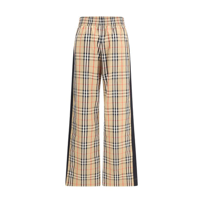 Burberry Karierte Baumwollhose