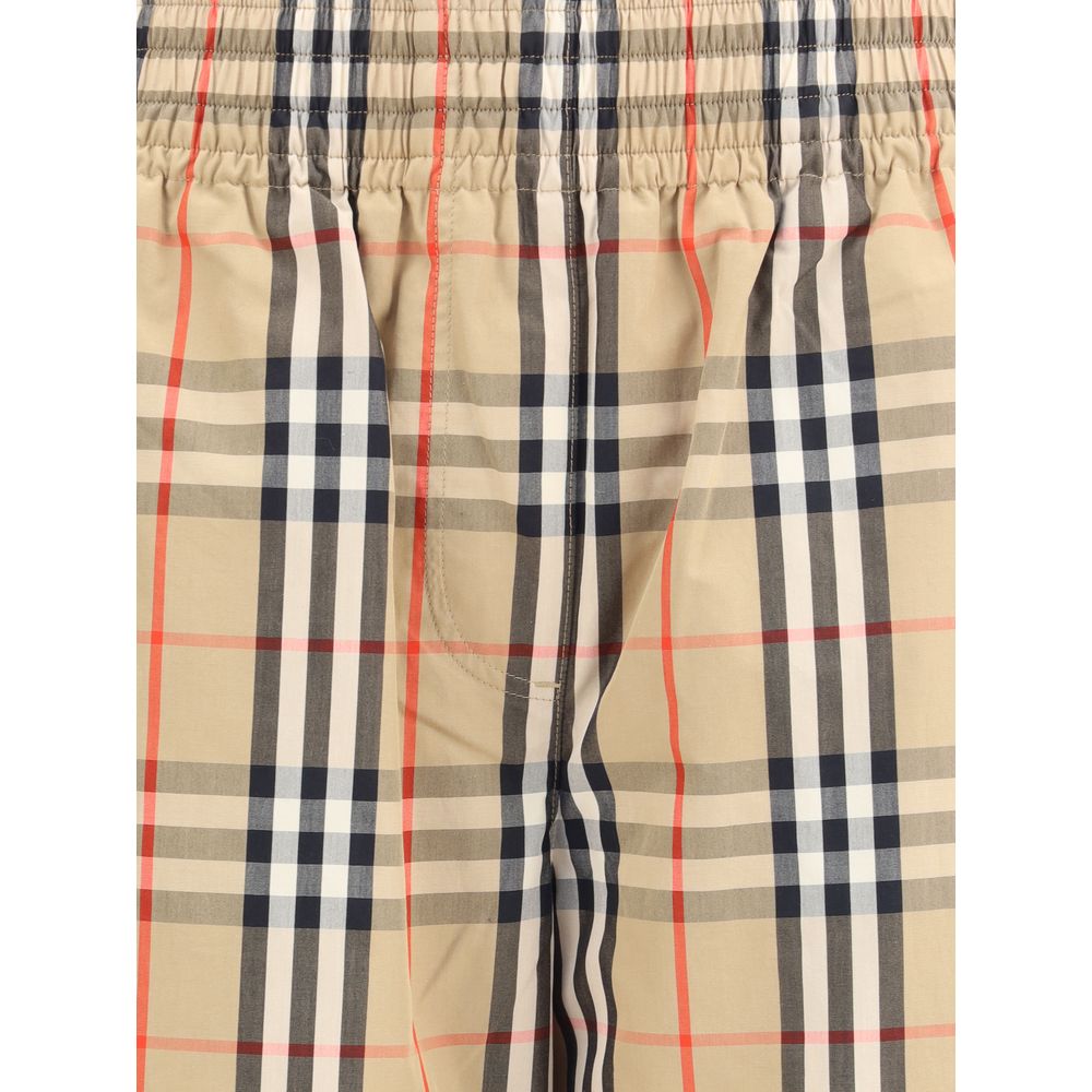 Burberry Karierte Baumwollhose