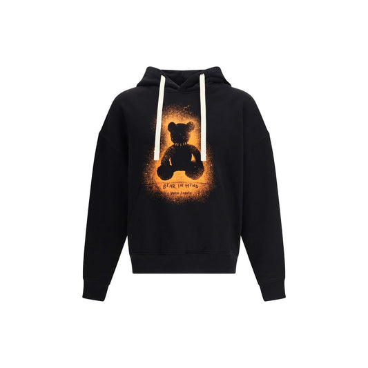 Palm Angels – Kapuzenpullover mit Spray-Bären-Print