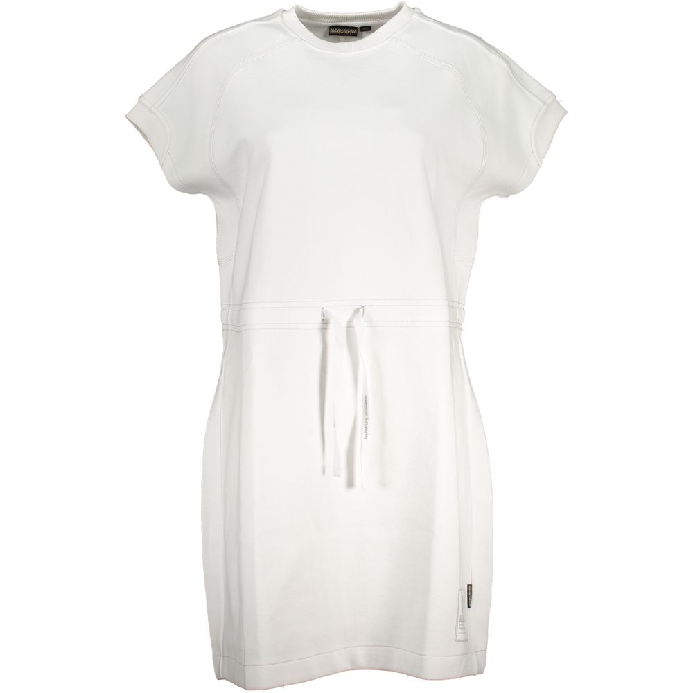 Weißes Baumwollkleid von Napapijri