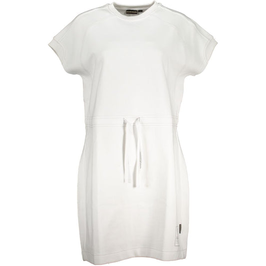 Weißes Baumwollkleid von Napapijri