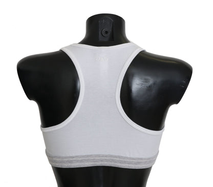 Dolce &amp; Gabbana – Weiße Sport-Stretch-Unterwäsche aus Baumwolle
