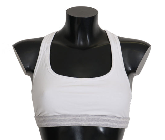 Dolce &amp; Gabbana – Weiße Sport-Stretch-Unterwäsche aus Baumwolle