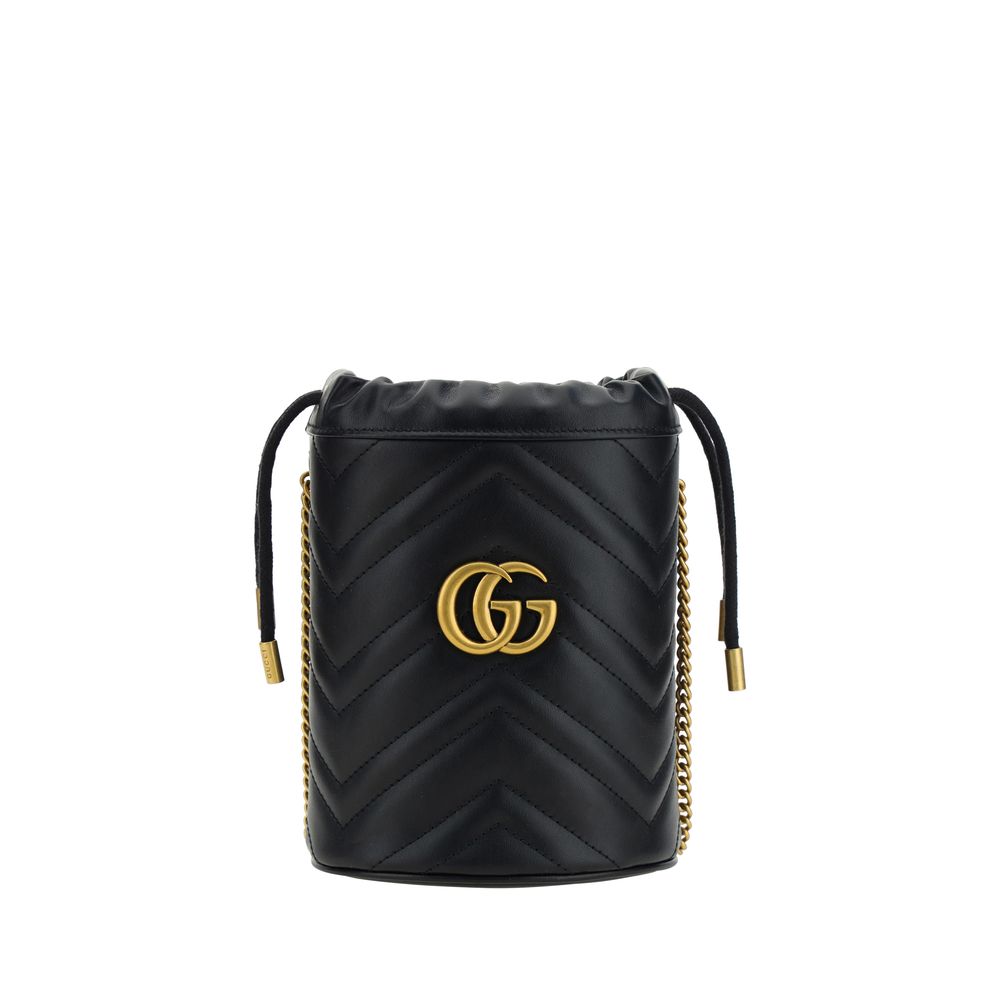 Gucci GG Marmont Beuteltasche aus Leder