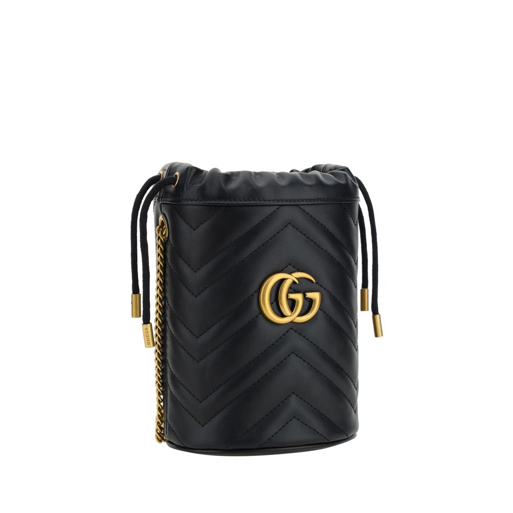 Gucci GG Marmont Beuteltasche aus Leder