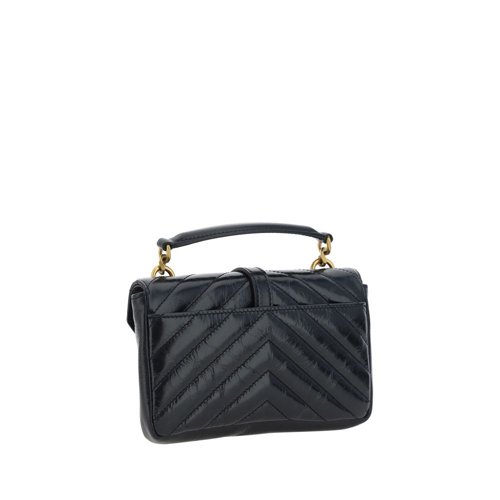 Saint Laurent Schultertasche mit Logo