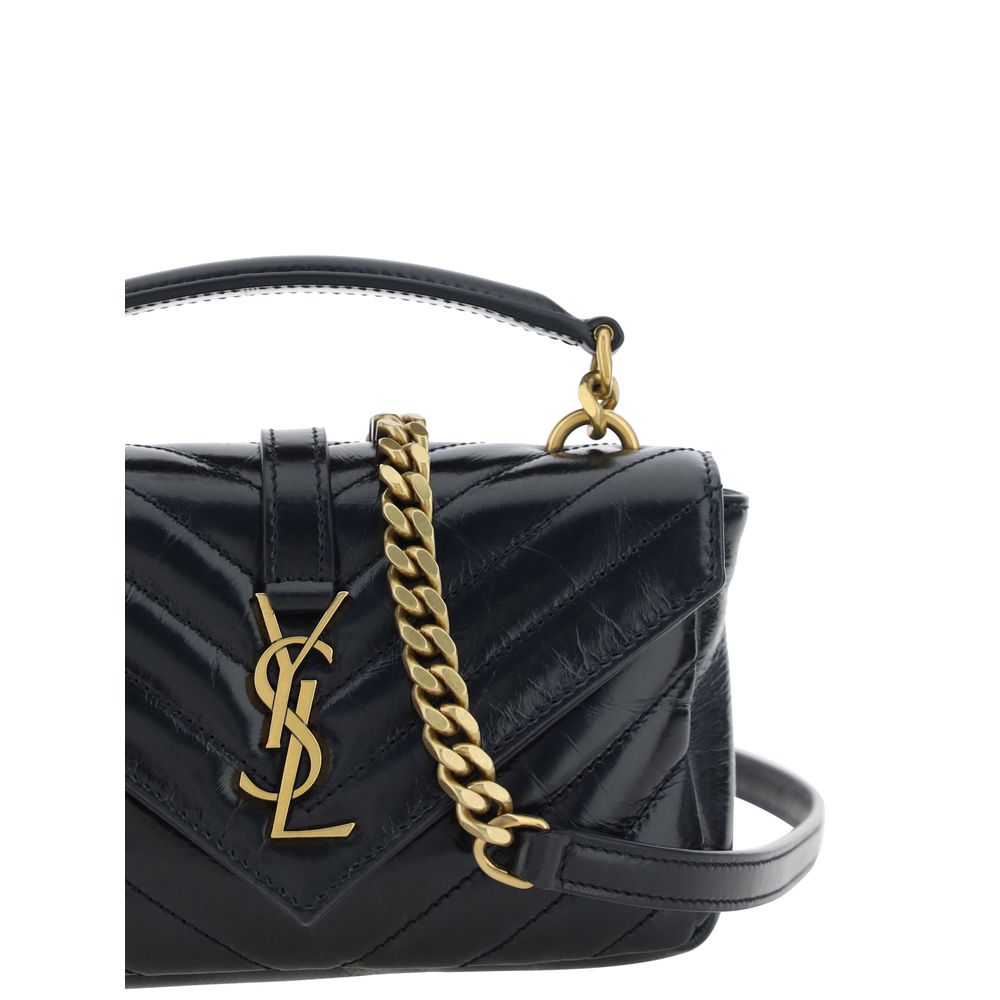 Saint Laurent Schultertasche mit Logo
